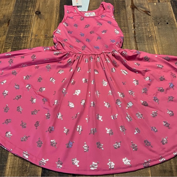 Dot Dot Smile Other - Dot Dot Smile size 5/6 and 8/10 girls pink tank twirl dress new